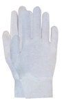 Interlock handschoen van 100% katoen, herenmaat met manchet (280 grams)